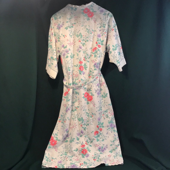 Adolfo Classics Floral Night Gown Cover Up - Picture 4 of 7